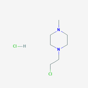 molecular formula C7H16Cl2N2 B190022 1-(2-Chloroethyl)-4-methylpiperazine hydrochloride CAS No. 126055-32-1