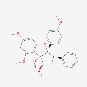 molecular formula C26H26O6 B190029 Rocaglaol CAS No. 147059-46-9
