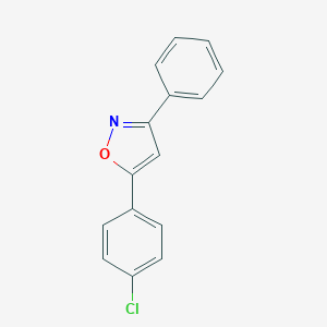 5-(p-Chlorophenyl)-3-phenylisoxazole
