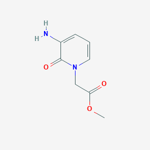 molecular formula C8H10N2O3 B190051 Methyl (3-amino-2-oxopyridin-1(2H)-yl)acetate CAS No. 175210-67-0