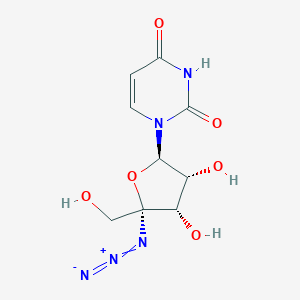 molecular formula C9H11N5O6 B190054 4'-Azidouridine CAS No. 139442-01-6