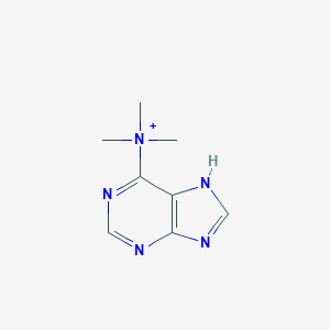 molecular formula C8H12N5+ B190057 trimethyl(7H-purin-6-yl)azanium CAS No. 15402-36-5