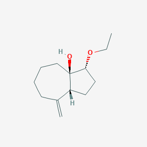 3a(1H)-Azulenol,3-ethoxyoctahydro-8-methylene-,(3alpha,3abta,8abta)-(9CI)