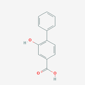 molecular formula C13H10O3 B190072 3-Hydroxy-4-phenylbenzoic acid CAS No. 106593-48-0
