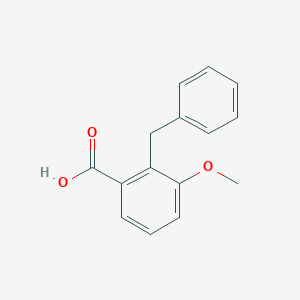 molecular formula C15H14O3 B190080 2-Benzyl-3-methoxybenzoic acid CAS No. 183874-21-7