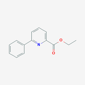 molecular formula C14H13NO2 B190081 Ethyl 6-phenylpicolinate CAS No. 107771-78-8