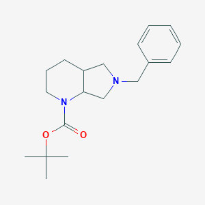 molecular formula C19H28N2O2 B190087 1-Boc-6-benzyloctahydropyrrolo[3,4-B]pyridine CAS No. 159877-35-7