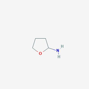 molecular formula C4H9NO B190094 Tetrahydrofuran-2-amine CAS No. 127662-20-8