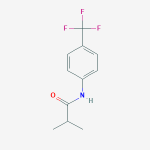 2-methyl-N-[4-(trifluoromethyl)phenyl]propanamide