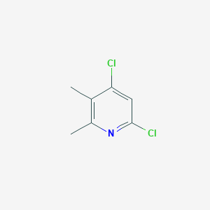 molecular formula C7H7Cl2N B190108 4,6-Dichloro-2,3-dimethylpyridine CAS No. 101252-84-0