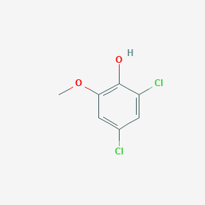 molecular formula C7H6Cl2O2 B190118 Phenol, 2,4-dichloro-6-methoxy- CAS No. 16766-31-7