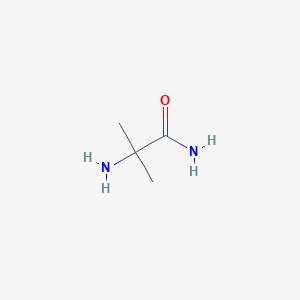 molecular formula C4H10N2O B190125 2-Amino-2-methylpropanamide CAS No. 16252-90-7