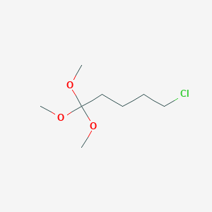 molecular formula C8H17ClO3 B190128 5-Chloro-1,1,1-trimethoxypentane CAS No. 143556-37-0