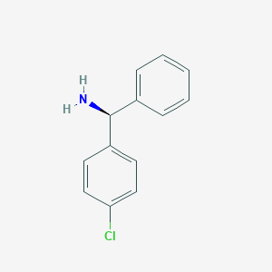 molecular formula C13H12ClN B190135 (S)-(4-Chlorophenyl)(phenyl)methanamine CAS No. 163837-32-9