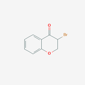 molecular formula C9H7BrO2 B190138 3-Bromochroman-4-one CAS No. 1776-09-6