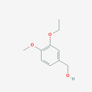 molecular formula C10H14O3 B190139 (3-乙氧基-4-甲氧基苯基)甲醇 CAS No. 147730-26-5