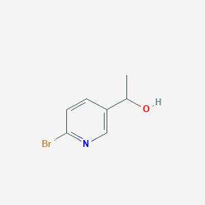 molecular formula C7H8BrNO B190142 1-(6-Bromopyridin-3-yl)ethanol CAS No. 139042-62-9