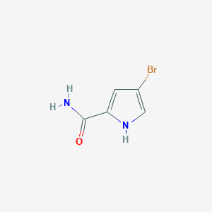 4-Bromo-1H-pyrrole-2-carboxamide
