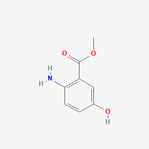 molecular formula C8H9NO3 B190154 Methyl 2-amino-5-hydroxybenzoate CAS No. 1882-72-0