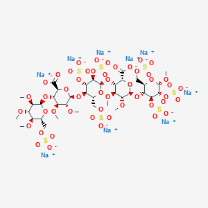 molecular formula C38H55Na9O49S7 B190162 艾达拉帕鲁钠 CAS No. 149920-56-9