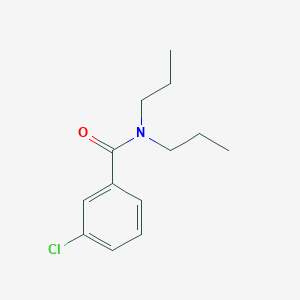 molecular formula C13H18ClNO B190167 3-氯-N,N-二丙基苯甲酰胺 CAS No. 17271-10-2