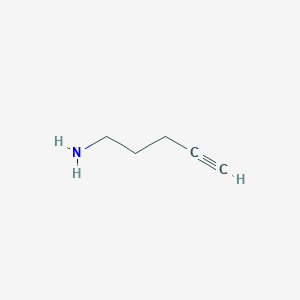 B190168 4-Pentyn-1-amine CAS No. 15252-44-5