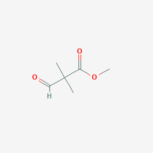 molecular formula C6H10O3 B190169 Methyl 2,2-dimethyl-3-oxopropanoate CAS No. 13865-20-8