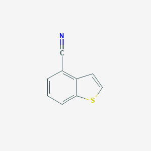 B190170 Benzo[b]thiophene-4-carbonitrile CAS No. 17347-34-1