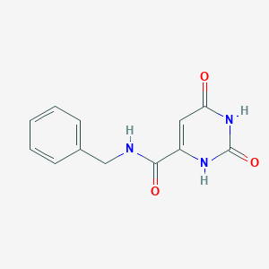 molecular formula C12H11N3O3 B190181 N-benzyl-2,4-dioxo-1H-pyrimidine-6-carboxamide CAS No. 13156-36-0