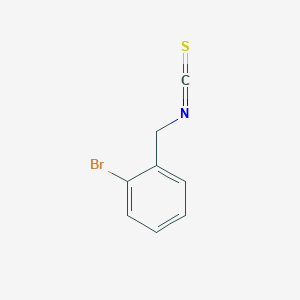 molecular formula C8H6BrNS B190189 1-溴-2-(异硫氰酸甲酯)苯 CAS No. 17863-40-0