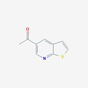 molecular formula C9H7NOS B190204 1-(Thieno[2,3-b]pyridin-5-yl)ethanone CAS No. 18354-57-9