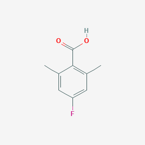 molecular formula C9H9FO2 B190211 2,6-二甲基-4-氟苯甲酸 CAS No. 16633-50-4