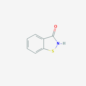 molecular formula C7H5NOS B019022 Benzisothiazolone CAS No. 2634-33-5