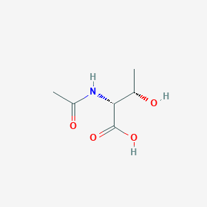 molecular formula C6H11NO4 B190227 D-Threonine, N-acetyl- CAS No. 197302-88-8