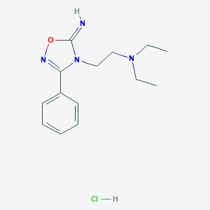 molecular formula C14H21ClN4O B190230 Imolamine hydrochloride CAS No. 15823-89-9