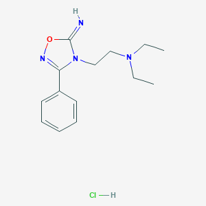 molecular formula C14H20N4O.ClH B190230 Imolamine hydrochloride CAS No. 15823-89-9