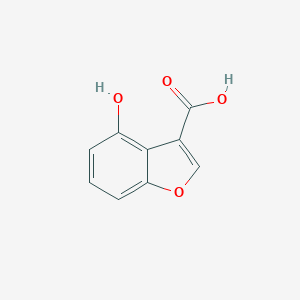 B190237 4-hydroxybenzofuran-3-carboxylic Acid CAS No. 112678-09-8