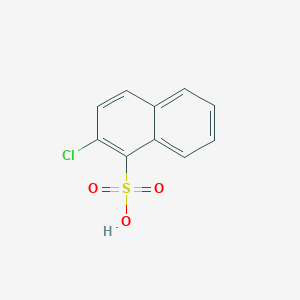 molecular formula C10H7ClO3S B190238 2-Chloronaphthalene-1-sulfonic acid CAS No. 102879-06-1