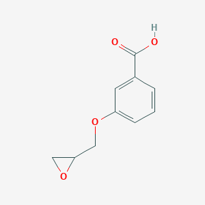 molecular formula C10H10O4 B190239 3-(Oxiran-2-ylmethoxy)benzoic acid CAS No. 185522-04-7