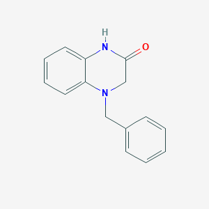molecular formula C15H14N2O B190247 4-Benzyl-1,3-dihydroquinoxalin-2-one CAS No. 106595-91-9