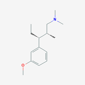 molecular formula C15H25NO B190249 (2R,3R)-3-(3-Methoxyphenyl)-N,N,2-trimethylpentan-1-amine CAS No. 175591-22-7