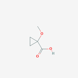 molecular formula C5H8O3 B190267 1-Methoxycyclopropane-1-carboxylic acid CAS No. 100683-08-7