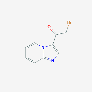 molecular formula C9H7BrN2O B190269 2-溴-1-(咪唑并[1,2-a]吡啶-3-基)乙酮 CAS No. 113559-18-5
