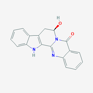 molecular formula C18H13N3O2 B190274 7beta-Hydroxyrutaecarpine CAS No. 163815-35-8