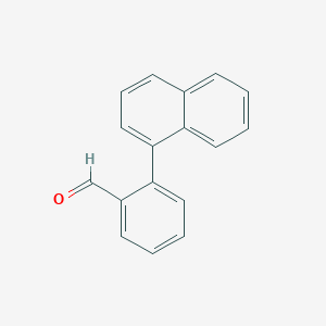 molecular formula C17H12O B190292 2-(Naphthalen-1-yl)benzaldehyde CAS No. 142598-69-4