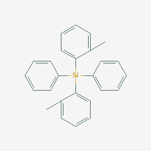 molecular formula C26H24Si B190297 二苯基二(邻甲苯基)硅烷 CAS No. 18849-24-6