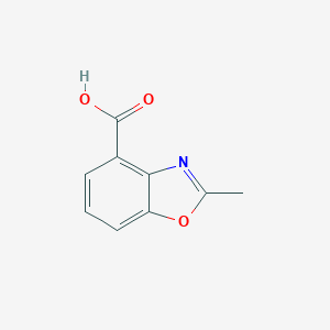 molecular formula C9H7NO3 B190300 2-Methyl-1,3-benzoxazole-4-carboxylic acid CAS No. 171861-87-3
