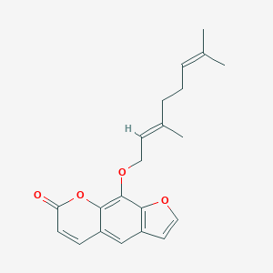 molecular formula C21H22O4 B190334 Xanthotoxol geranyl ether CAS No. 7437-55-0