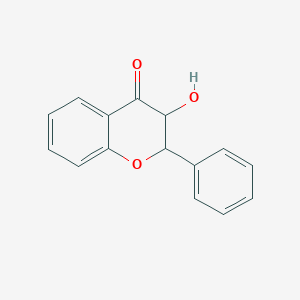 molecular formula C15H12O3 B190359 2,3-Dihydroflavon-3-ol CAS No. 1621-55-2