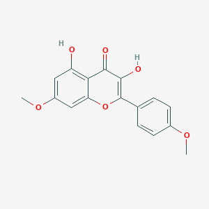 molecular formula C17H14O6 B190362 Kaempferol-7,4'-dimethyl ether CAS No. 15486-33-6